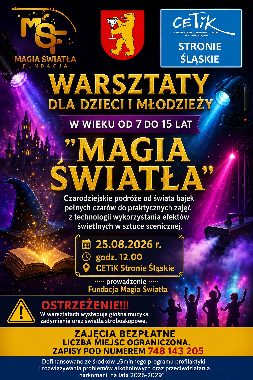 Warsztaty oświetleniowe Magia Światła